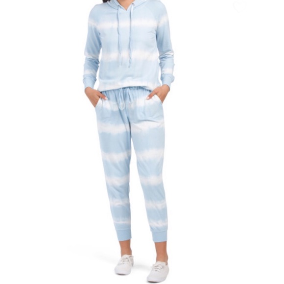 NWT Anthropology Blue Hoodie And Pants Collection - Picture 2 of 9